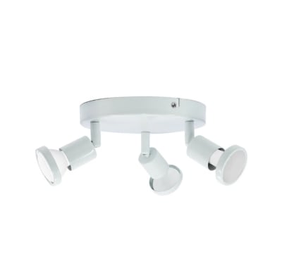 PLAFÓN LUCES C/ANILLO 3XGU10 LEXO