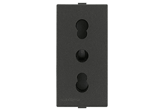 MODULO TOMACORRIENTE BIPASO 10/16A S44 SINTHESI