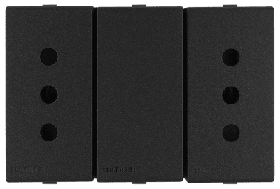 MODULO TOMACORRIENTE DUPLEX 10A S44 SINTHESI