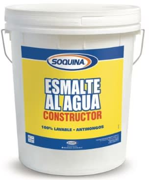 ESMALTE AL AGUA CONSTRUCTOR BLANCO