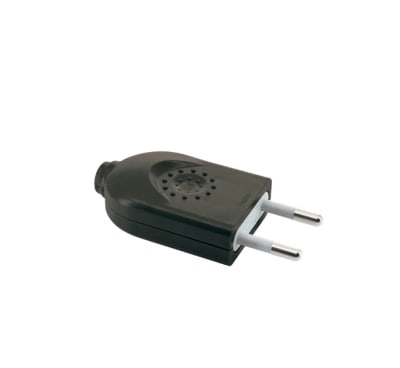 ENCHUFE VOL. MACHO 10A 2P LEXO