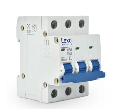 INTERRUPTOR AUTOMATICO TRIFASICO LEXO1