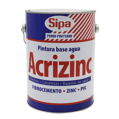 ACRIZINC ESMALTE AL AGUA NEGRO