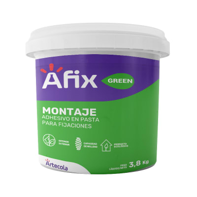 ADHESIVO MONTAJE BLANCO AFIX GREEN