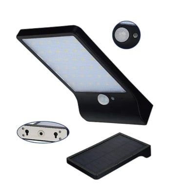 APLIQUE LED SOLAR 2.5W IP65 200 LUMENES