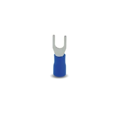 TERMINAL HORQUILLA AZUL 	14-16AWG 4,3MM. LEXO1