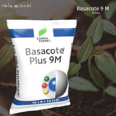 Fertilizante de Liberación Controlada Basacote Plus 9M - 16-8-12(+2+TE)