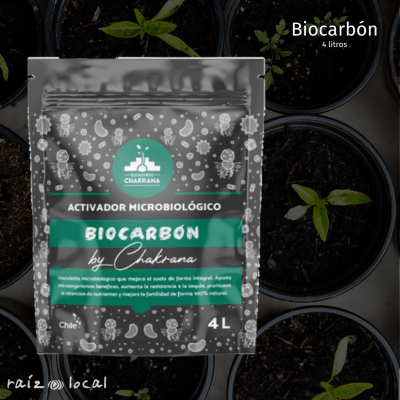 Biocarbon Activador Suelos Bioinsumos Chakrana 4L