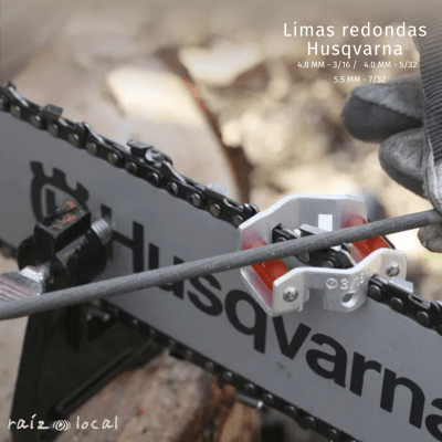 Limas Redondas Husqvarna 5.5 MM - 7/32