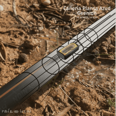 Cañería Plansa Azud Geniun PC 16/40 2 L/H con Sistema de Protección H.E.X.