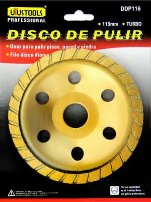 DISCO DIAMANTADO PULIR TURBO UYUSTOOLS