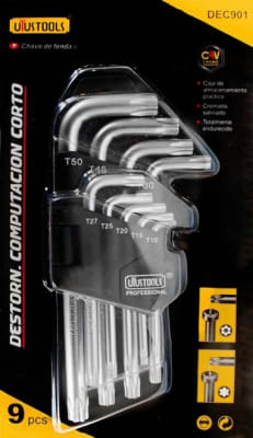 JUEGO LLAVE TORX UYUSTOOLS