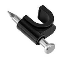 GRAPAS PARA CABLE 100U NEGRAS