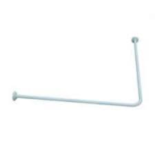 BARRA CORTINA BAÑO P/RECEPTACULO 75X75CM