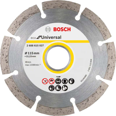 DISCO DIAMANTADO BOSCH ECO UNIVERSAL SEGMENTADO