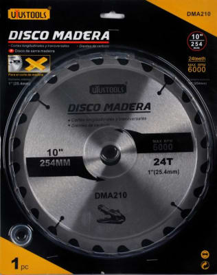 DISCO SIERRA MADERA 10