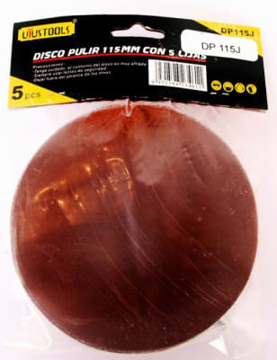 DISCO GOMA PARA PULIDORA SET 5 LIJAS UYUSTOOLS1