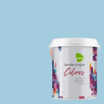 ESMALTE AL AGUA DECO CELESTE PASSOL1