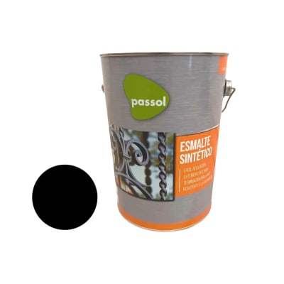 ESMALTE SINTETICO PASSOL NEGRO