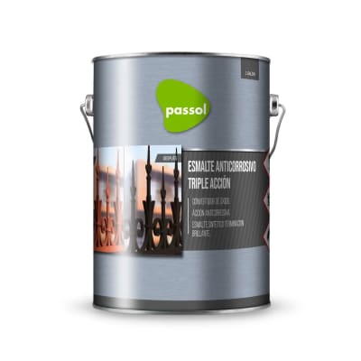 ANTICORROSIVO TRIPLE ACCION NEGRO PASSOL