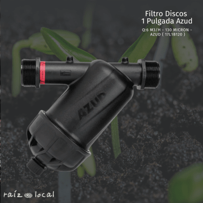 FILTRO DISCOS 1 PULGADA AZUD1
