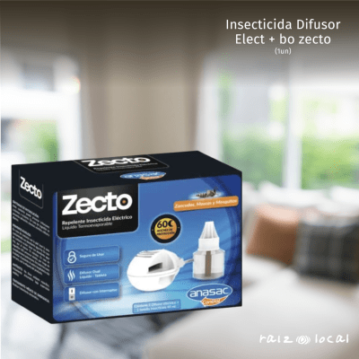 Insecticida Difusor Eléctrico Zecto - Protección Continua
