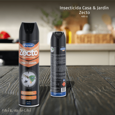 Insecticida Casa & Jardín AE Zecto 400 cc - Solución Amplia