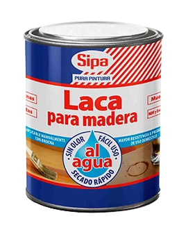 LACA PARA MADERA AL AGUA SIPA