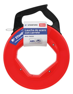 LAUCHA DE ACERO CON CARRETE STANFORD