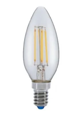 AMPOLLETA LED E14 FILAMENTA VELA LUZ CALIDA WESTINGHOUSE