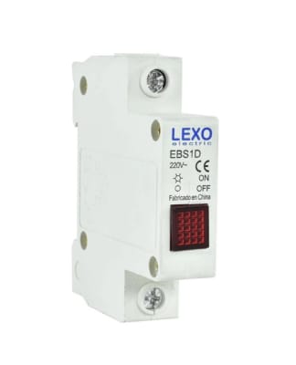 LUZ PILOTO PARA RIEL DIN1