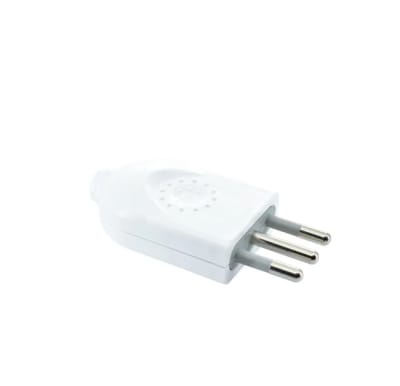 ENCHUFE VOL. MACHO 10A 2P+T LEXO1