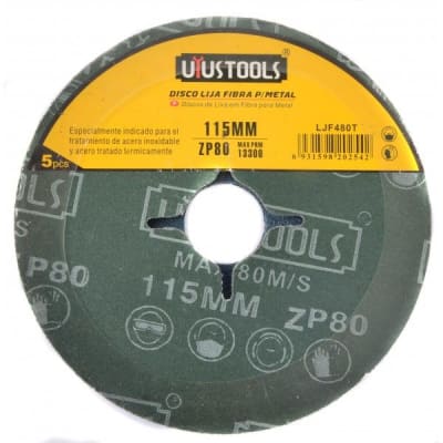 DISCO LIJA FIBRA P/METAL 4 1/2