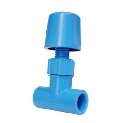 LLAVE PASO PVC1
