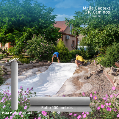 Malla Geotextil G10 Caminos 2.50 metros