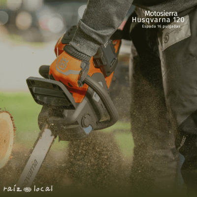 Motosierra Husqvarna 120 - Fácil de Usar y Perfecta para Tareas Domésticas1