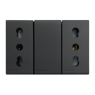 MODULO TOMACORRIENTE DUPLEX 10/16 S33 SINTHESI