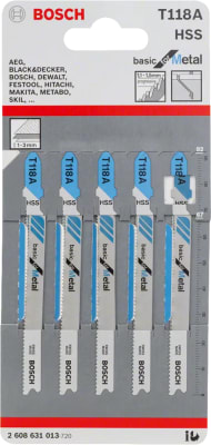 HOJA DE CALAR BOSCH P/METAL SET 5U1