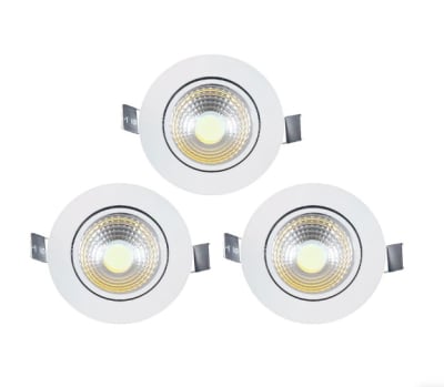 PACK 3 FOCOS LED EMB1