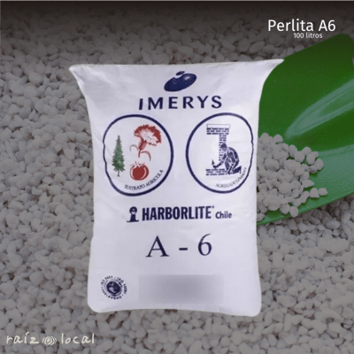 Perlita A6 100L - Mejora la Aireación y el Drenaje