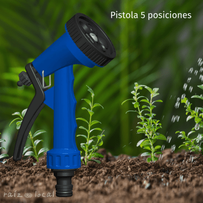 Pistola de riego 5 Posiciones