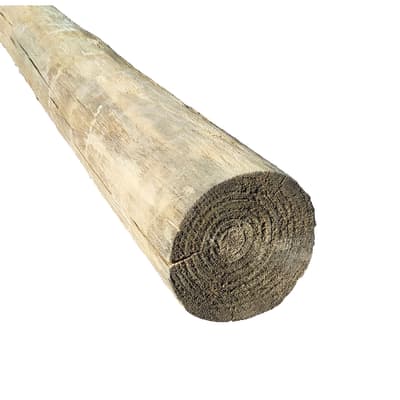 POSTE MADERA IMPREGNADO