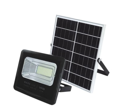 REFLECTOR LED CON PANEL SOLAR LUZ CALIDA VKB1