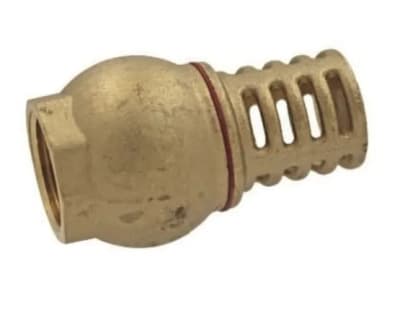 VALVULA FONDO-PIE REJILLA METALICA