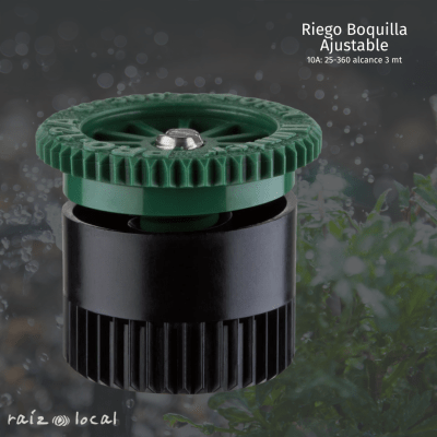 Boquilla Ajustable Hunter 25-360° con Alcance de 3.7m