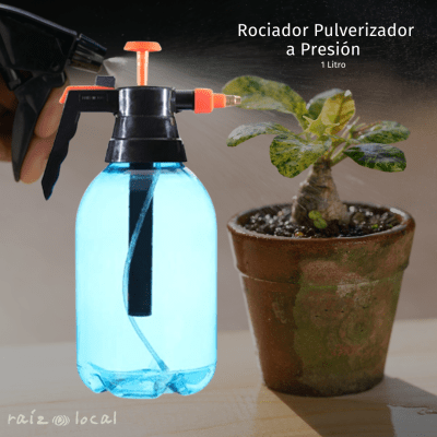 Rociador Pulverizador a Presión 1 Litro - Precisión y Comodidad para Jardinería y Limpieza