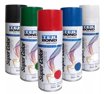 PINTURA SPRAY USO GRAL. 350ML/250GR TEKBOND1