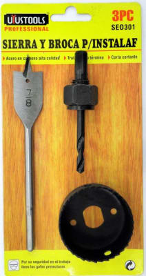 SET SIERRA COPA Y BROCA PARA CHAPAS