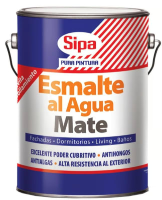 ESMALTE AL AGUA MATE BASE NEGRO