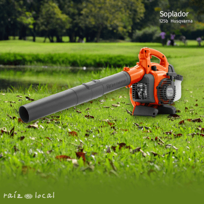 Soplador Husqvarna 125B - Ligero y Potente para Mantenimiento de Jardines
